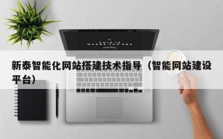 玉溪新泰智能化网站搭建技术指导（智能网站建设平台）